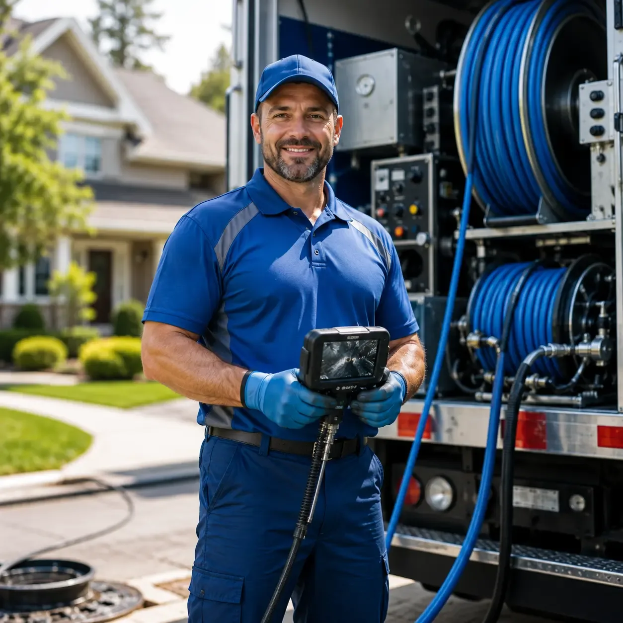 Local outdoor drain cleaning specialists in Fairchild, WI